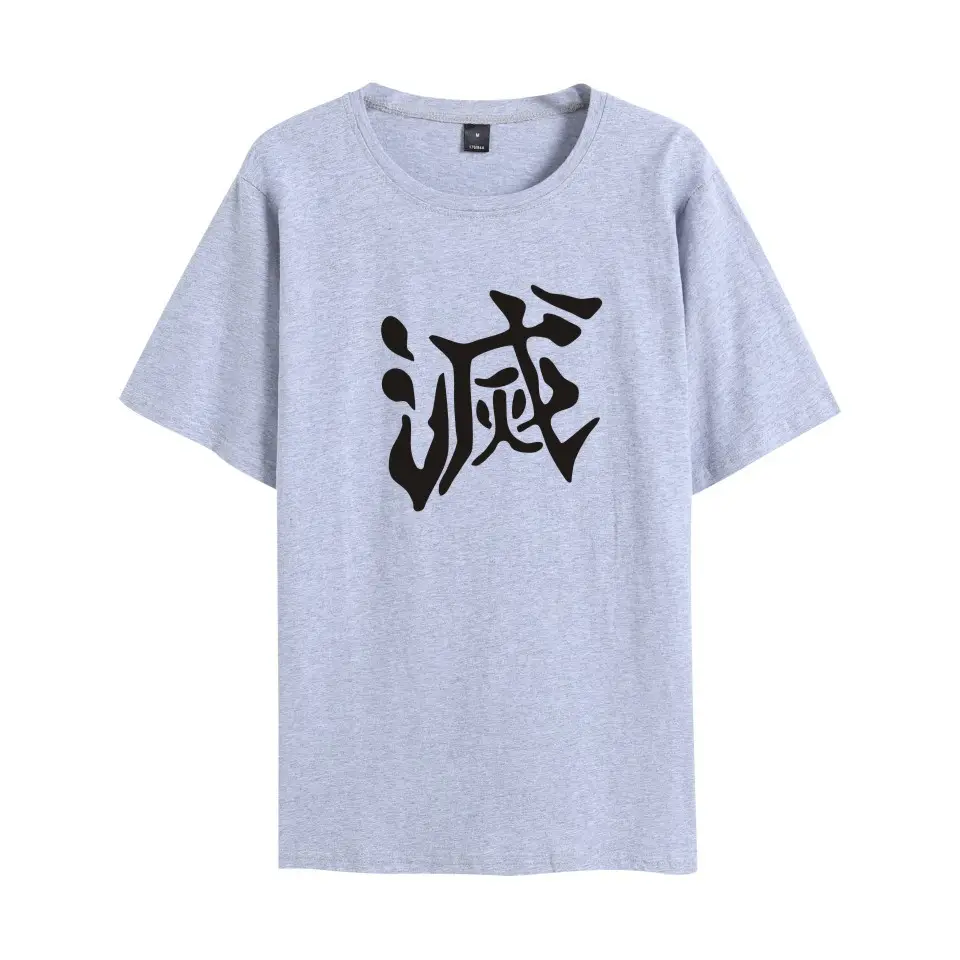 Men Black Graphic T-Shirt with Anime Design - Image 30