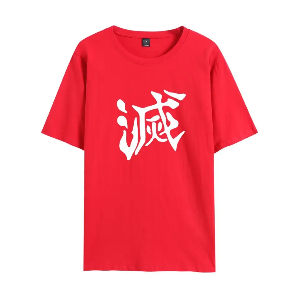 Men Black Graphic T-Shirt with Anime Design - Image 33
