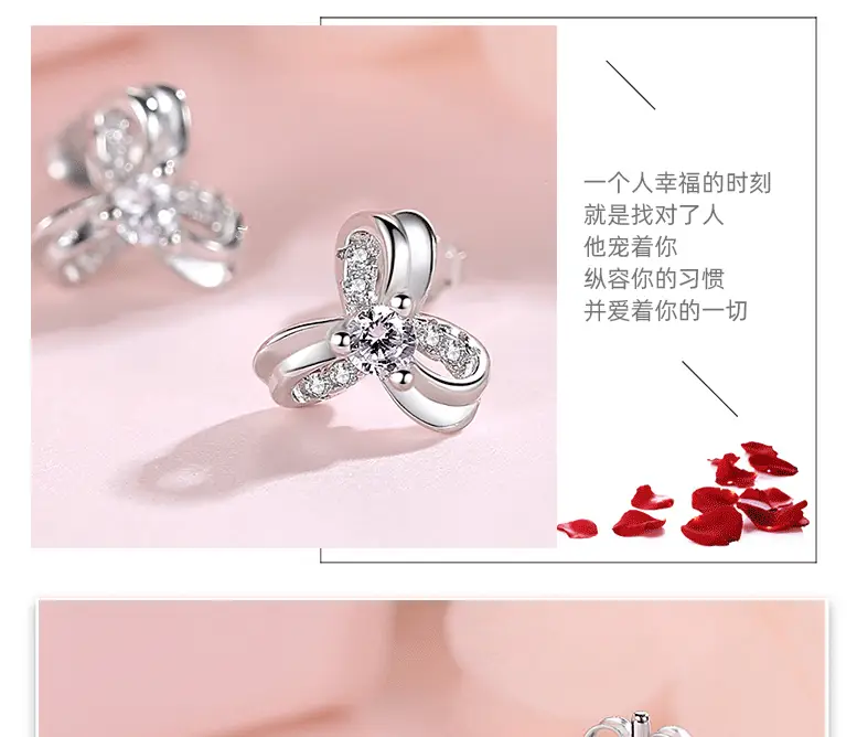 S925 Silver Flower Earrings for Women — feature 10