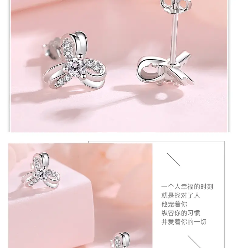 S925 Silver Flower Earrings for Women — feature 11