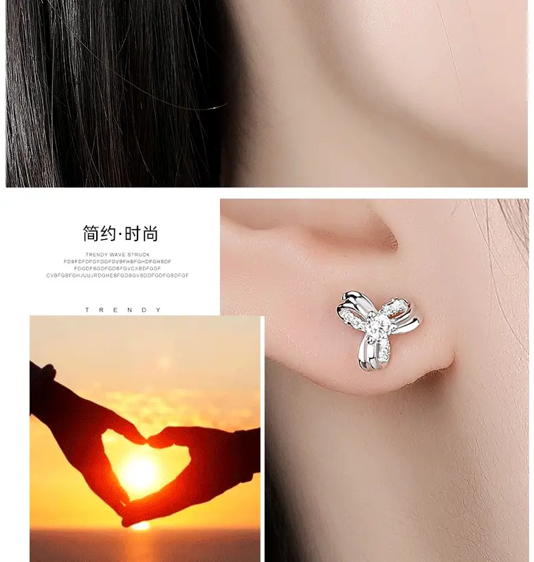 S925 Silver Flower Earrings for Women — feature 13