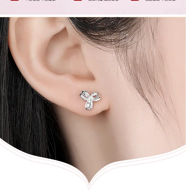 S925 Silver Flower Earrings for Women — feature 5