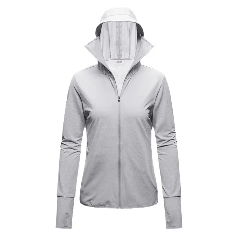 Men's Pink Full-Zip Hooded Cycling Wear with Large Balm - Image 15