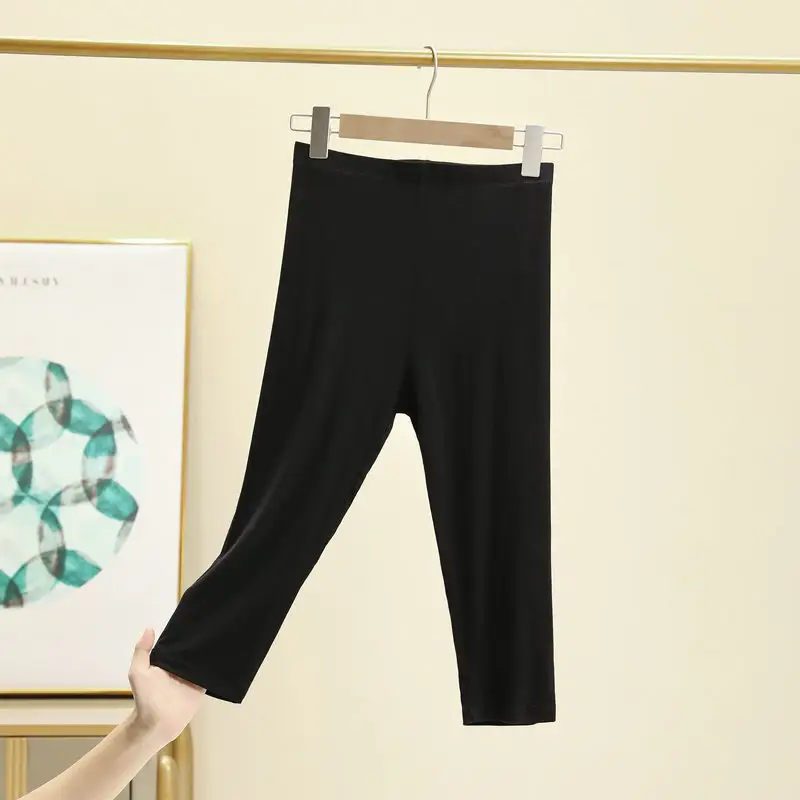 Black Cropped Pants