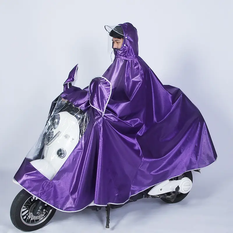 Raincoat Electric Car Full Body Anti-Rain Motorcycle Hood - Image 9