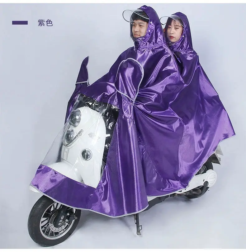 Raincoat Electric Car Full Body Anti-Rain Motorcycle Hood - Image 5