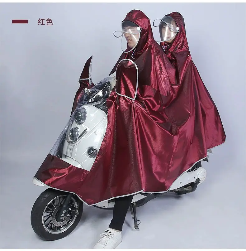 Raincoat Electric Car Full Body Anti-Rain Motorcycle Hood - Image 6
