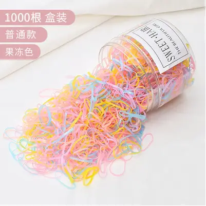 500 Pack Transparent Rubber Bands for Girls Hair Accessories - Image 10