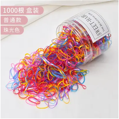 500 Pack Transparent Rubber Bands for Girls Hair Accessories - Image 11