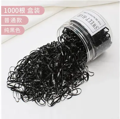 500 Pack Transparent Rubber Bands for Girls Hair Accessories - Image 7