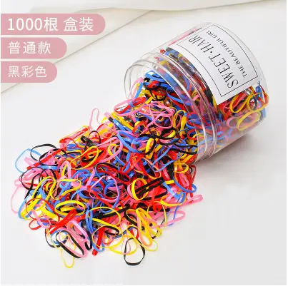500 Pack Transparent Rubber Bands for Girls Hair Accessories - Image 8