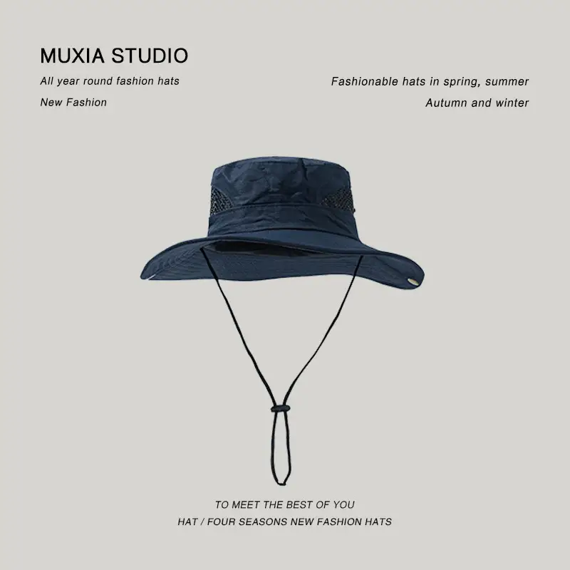 Men's UV Protective Bucket Hat for Summer & Outdoor Use - Image 15