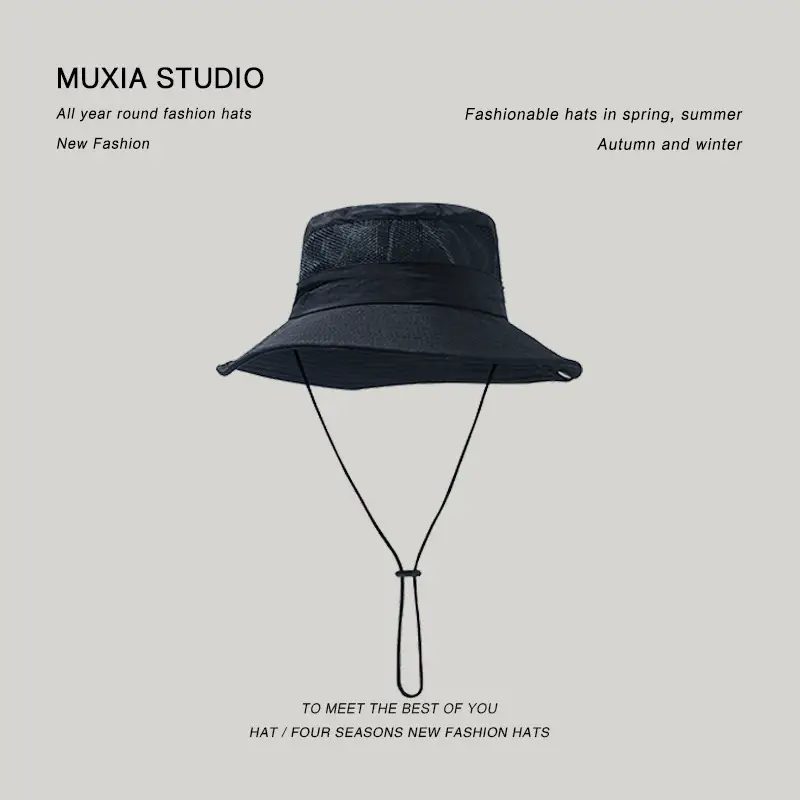Men's UV Protective Bucket Hat for Summer & Outdoor Use - Image 21