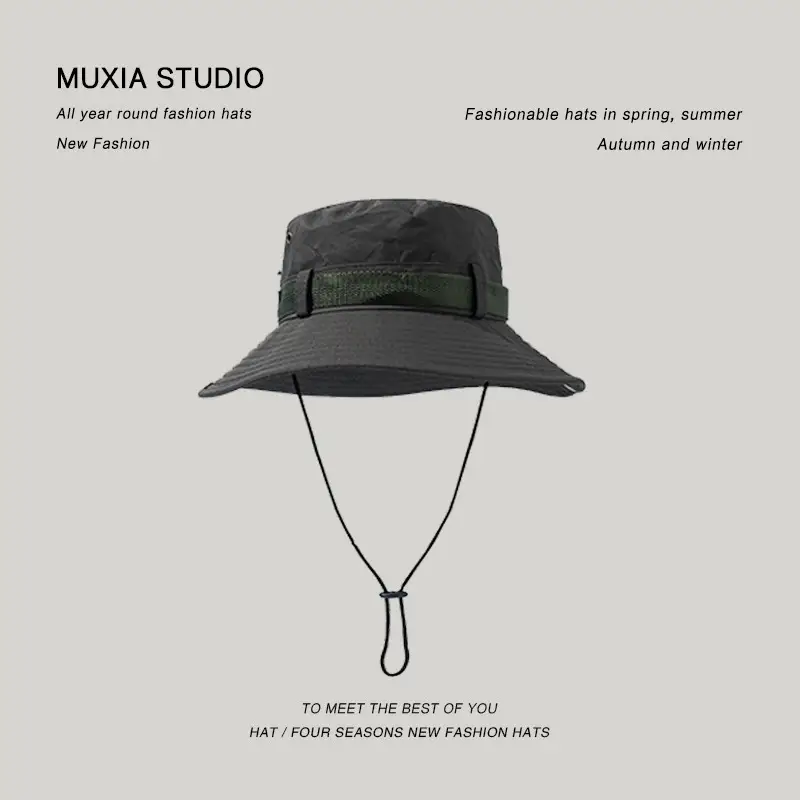 Men's UV Protective Bucket Hat for Summer & Outdoor Use - Image 22
