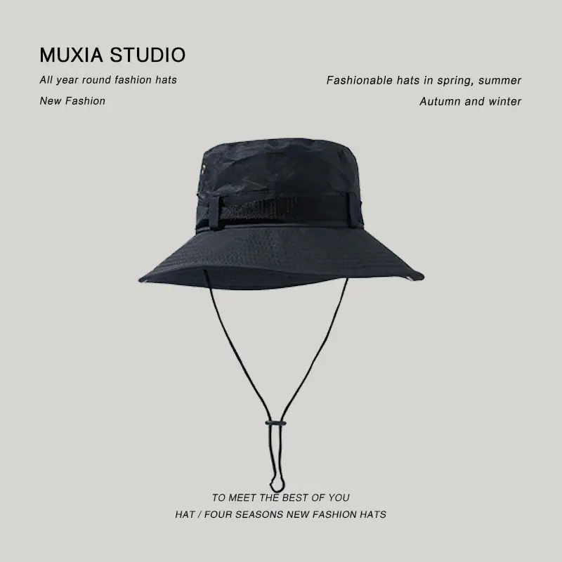 Men's UV Protective Bucket Hat for Summer & Outdoor Use - Image 4