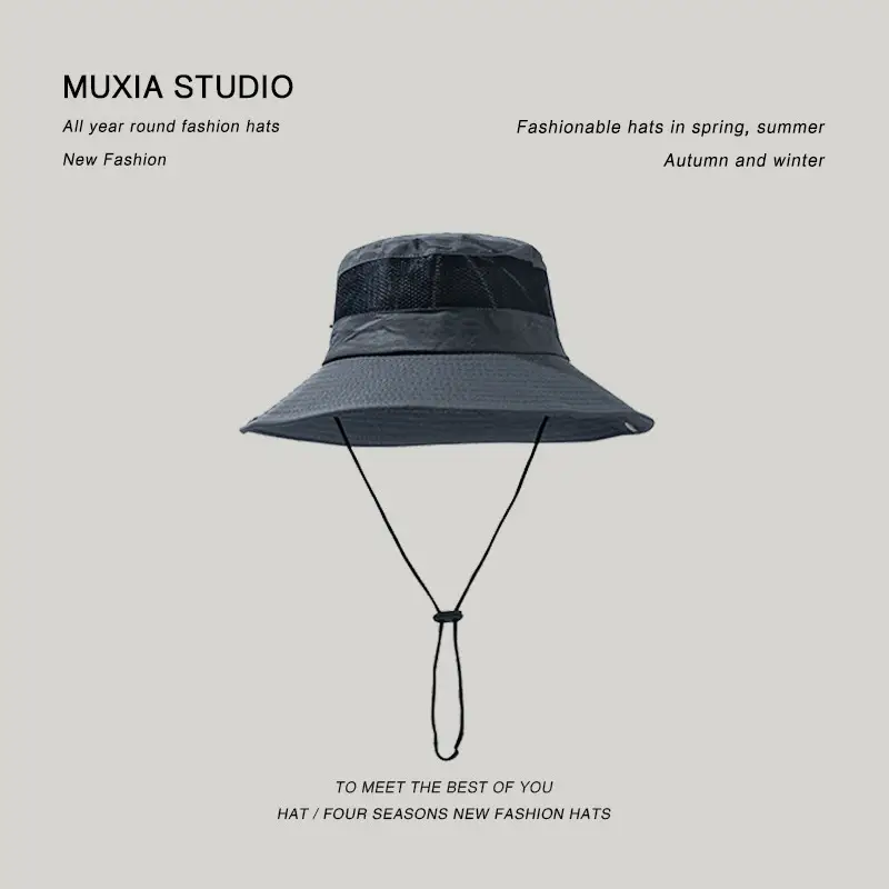 Men's UV Protective Bucket Hat for Summer & Outdoor Use - Image 9
