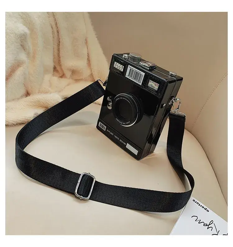 2023 Black Wide Shoulder Strap Camera Bag — feature 18