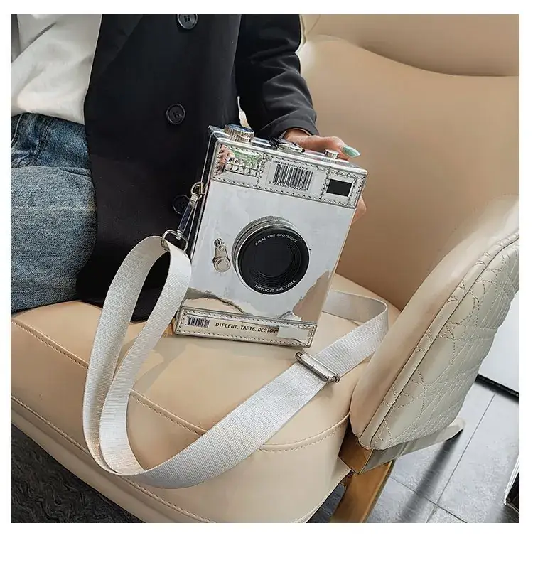 2023 Black Wide Shoulder Strap Camera Bag — feature 3