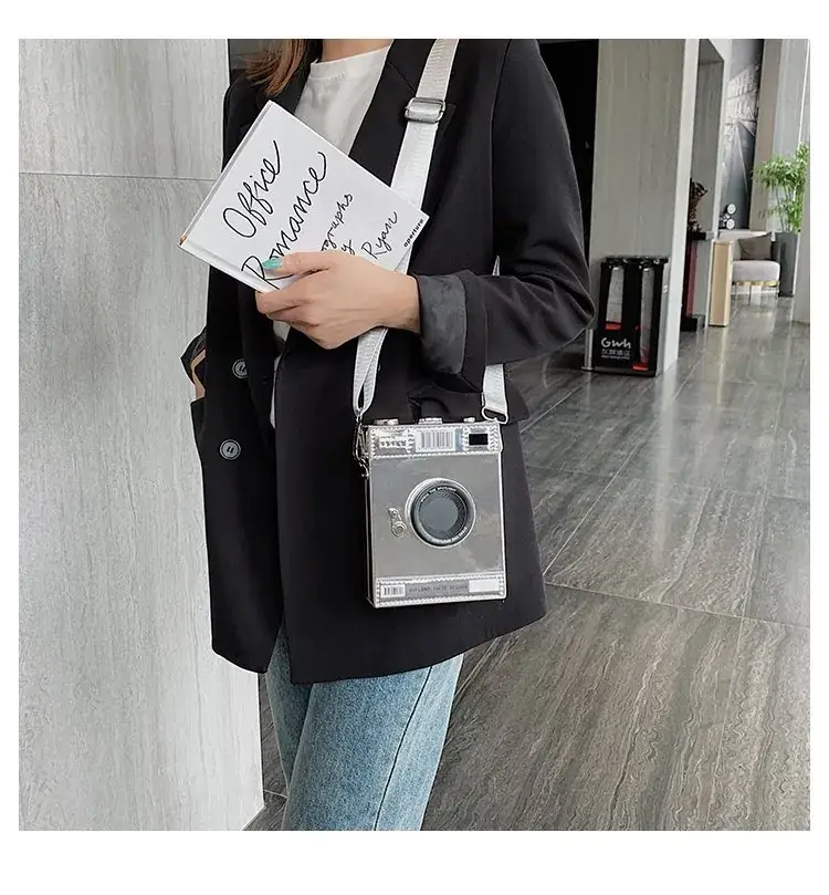 2023 Black Wide Shoulder Strap Camera Bag — feature 6