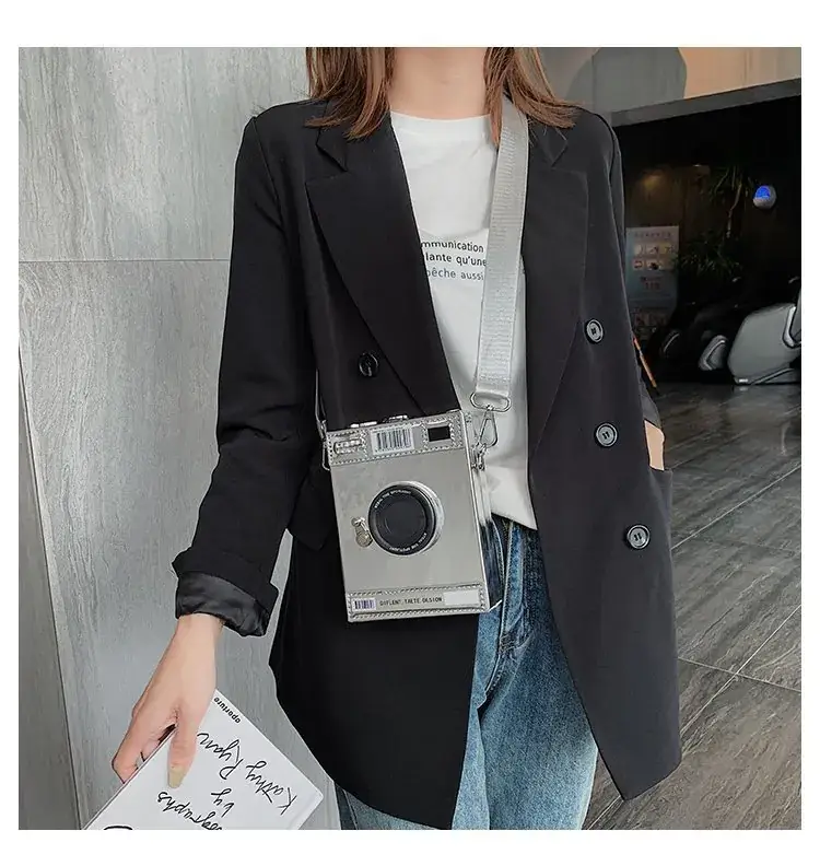 2023 Black Wide Shoulder Strap Camera Bag — feature 8