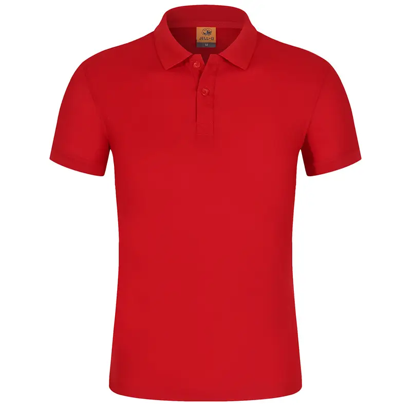 Blue Short Sleeve Polo T-Shirt for Men - Image 2