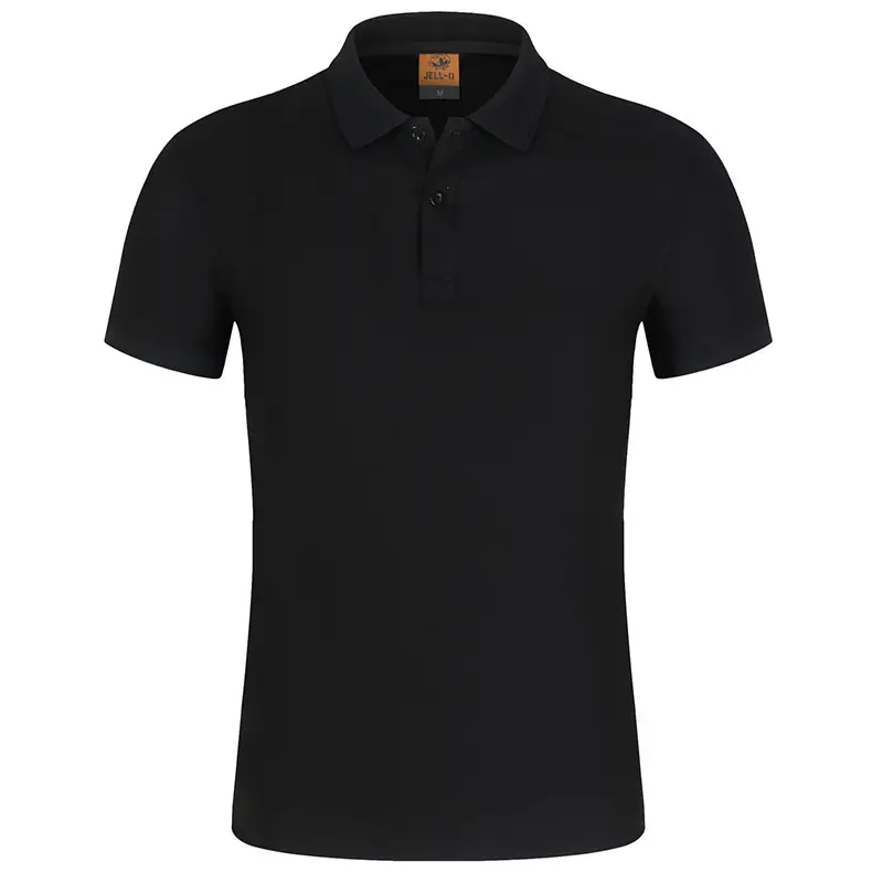Blue Short Sleeve Polo T-Shirt for Men - Image 4