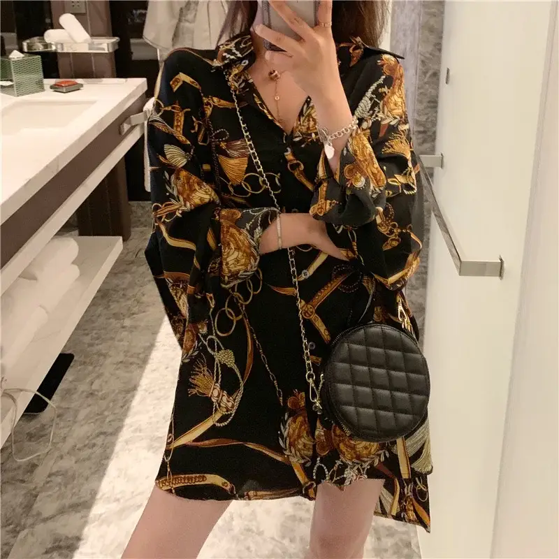 Women's Chiffon Sun Protection Mid-Length Dress — feature 8