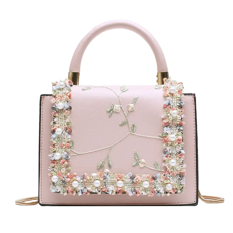 Pink Korean Style Crossbody Bag for Women