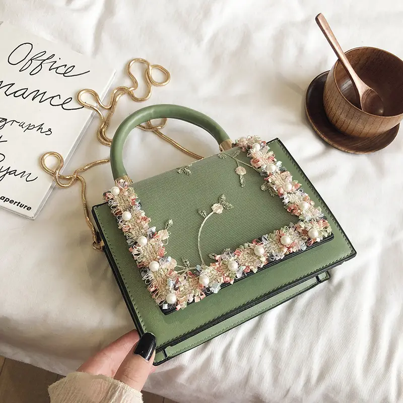 Pink Korean Style Crossbody Bag for Women