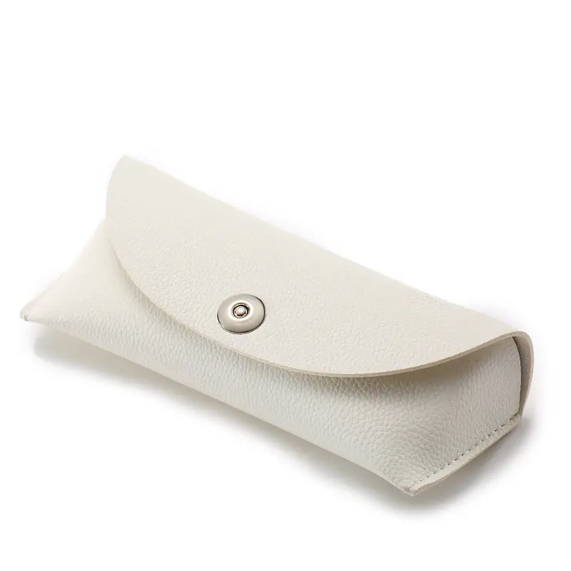 Portable Leather Sunglasses Pouch Soft Pouch for Sunglasses