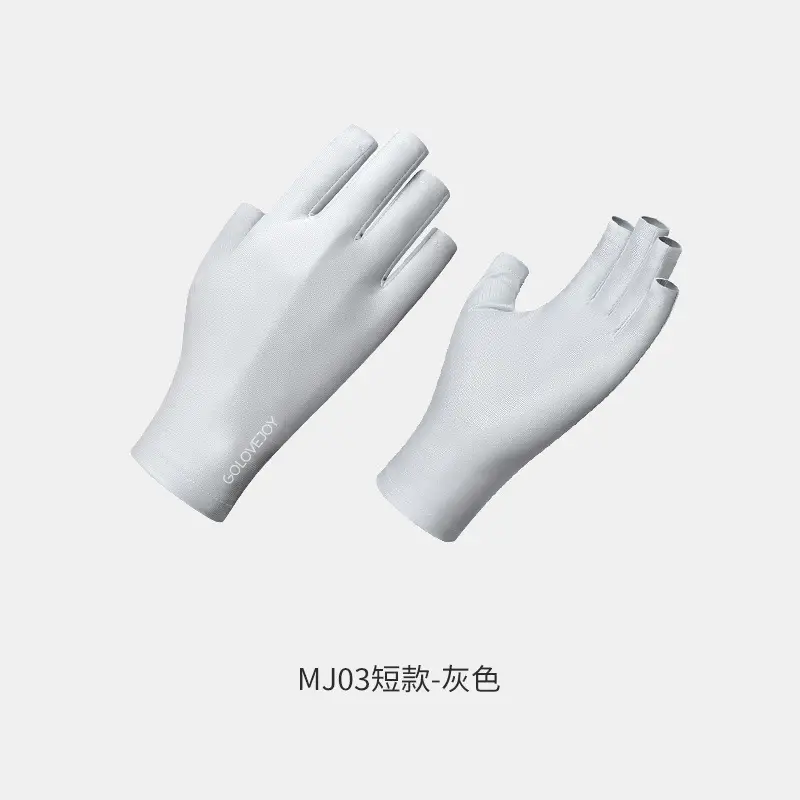 UV Protection Nail Gloves for Half Finger - Image 2