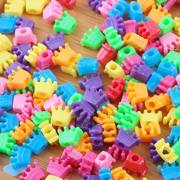 Colorful Plastic Lego Beads for Kids DIY Crafts - Image 12