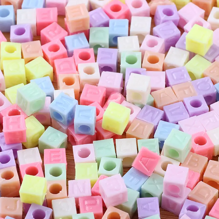 Colorful Plastic Lego Beads for Kids DIY Crafts - Image 4