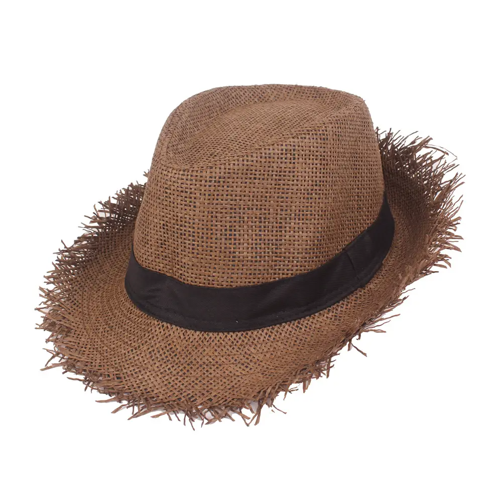 Men Straw Hat Summer Sun European Export - Image 4