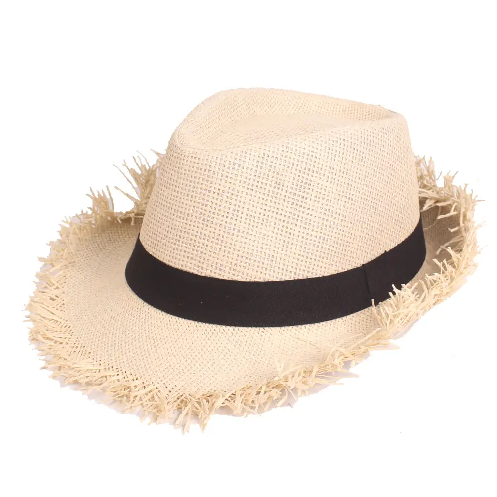 Men Straw Hat Summer Sun European Export - Image 6