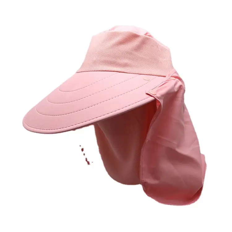 Pink Women's Anti-UV Windproof Sun Hat - Image 7