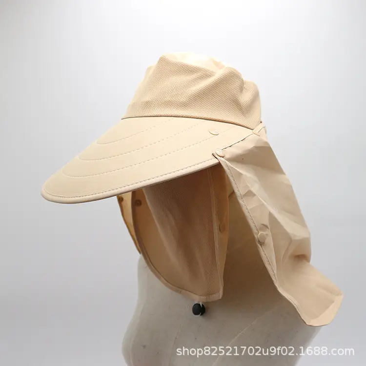 Pink Women's Anti-UV Windproof Sun Hat - Image 2