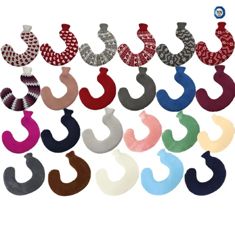 U-Shape Rubber Neck Warmer Blue Thickened Water Filled - Image 31