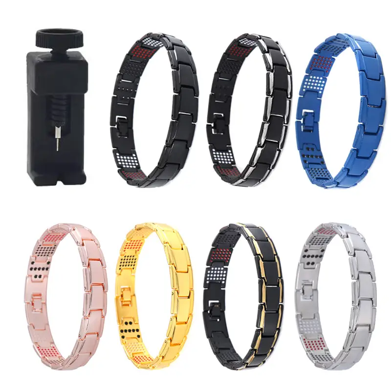 Blue Magnetic Multi-point Detachable Bracelet for Men Women - Image 10