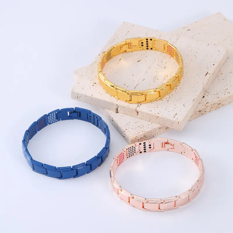 Blue Magnetic Multi-point Detachable Bracelet for Men Women - Image 12