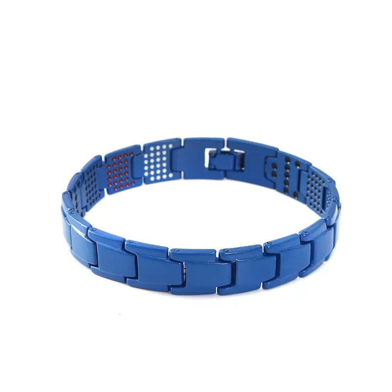 Blue Magnetic Multi-point Detachable Bracelet for Men Women — feature 4