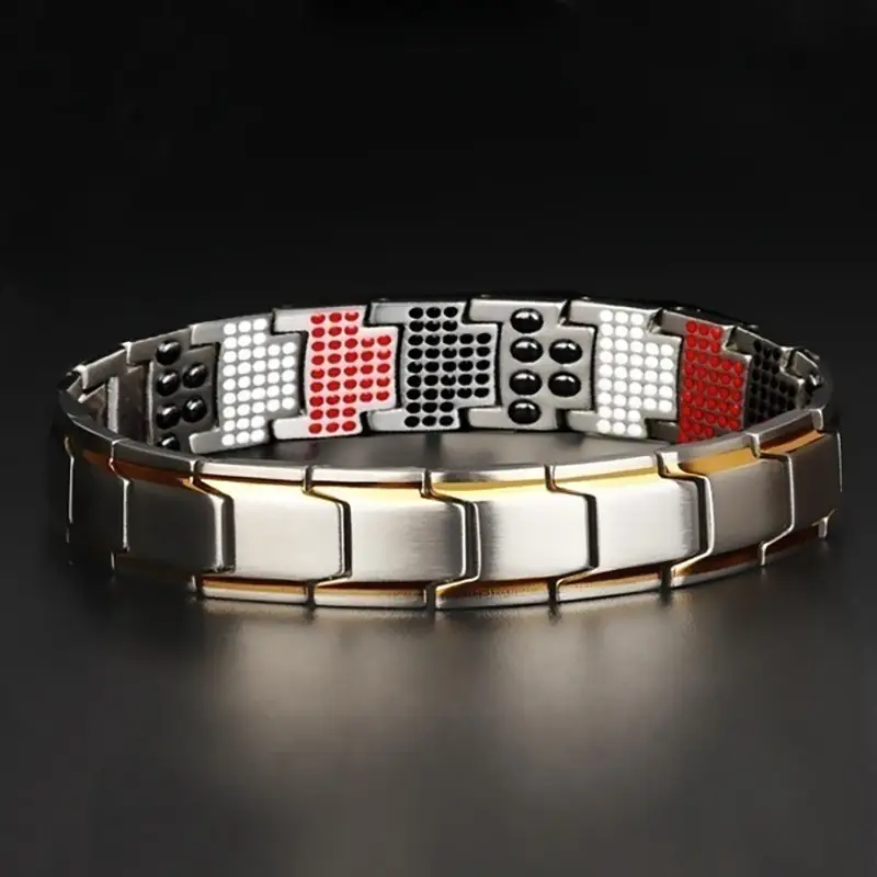 Blue Magnetic Multi-point Detachable Bracelet for Men Women - Image 4
