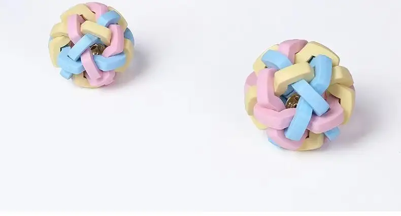 Pet Toys for Dogs and Puppies, Durable Chew Toys, Squeaky Toy Balls, Cat Toys, Pet Balls, Animal Bite-Resistant, Cute — feature 5
