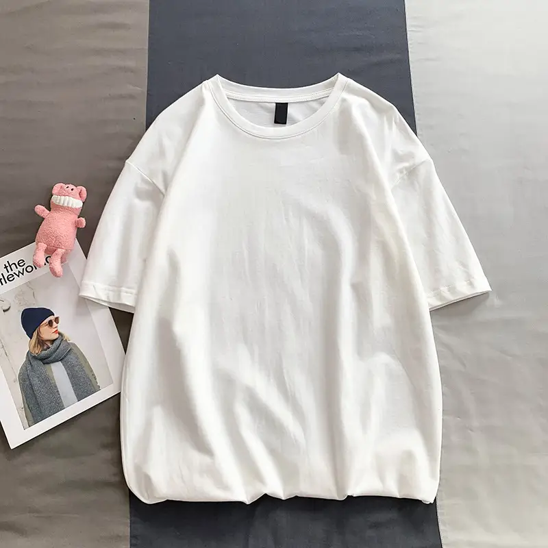 Men Black T-Shirt Summer Round Neck Half Sleeve - Image 5