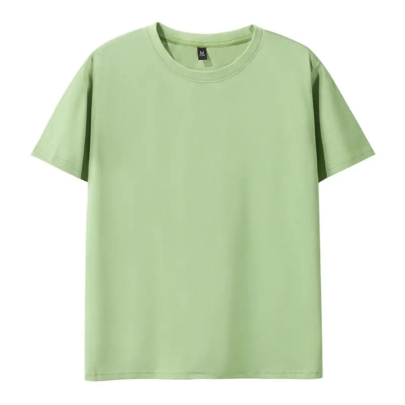 White Teenager Basic T-Shirt Combed Cotton Loose Fit - Image 10