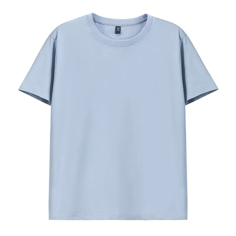 White Teenager Basic T-Shirt Combed Cotton Loose Fit - Image 9