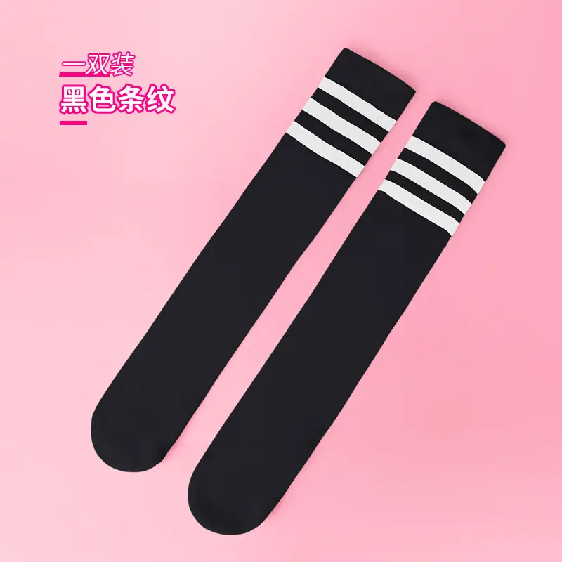 Children's Striped Over-the-Knee Socks Summer Breathable - Image 4
