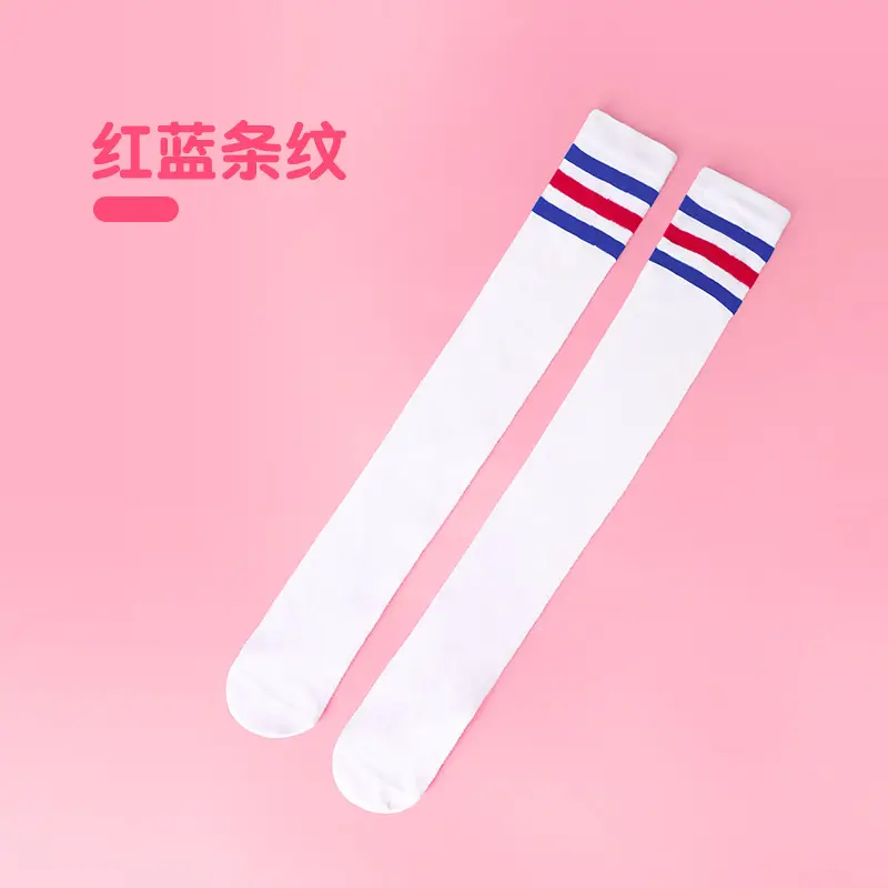 Children's Striped Over-the-Knee Socks Summer Breathable - Image 5