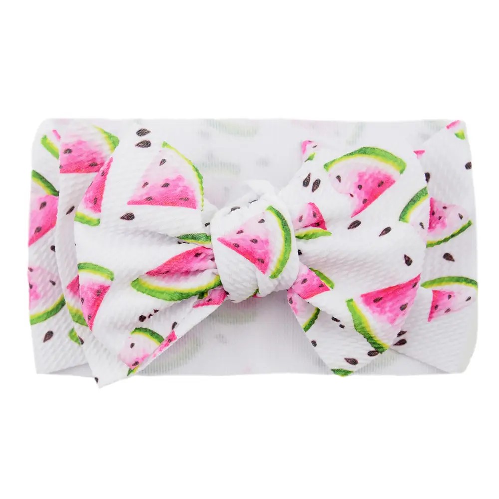 Baby Cactus Hair Belt with Big Bow Headband - Image 12