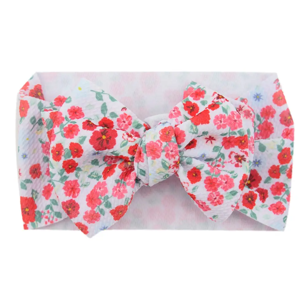 Baby Cactus Hair Belt with Big Bow Headband - Image 18